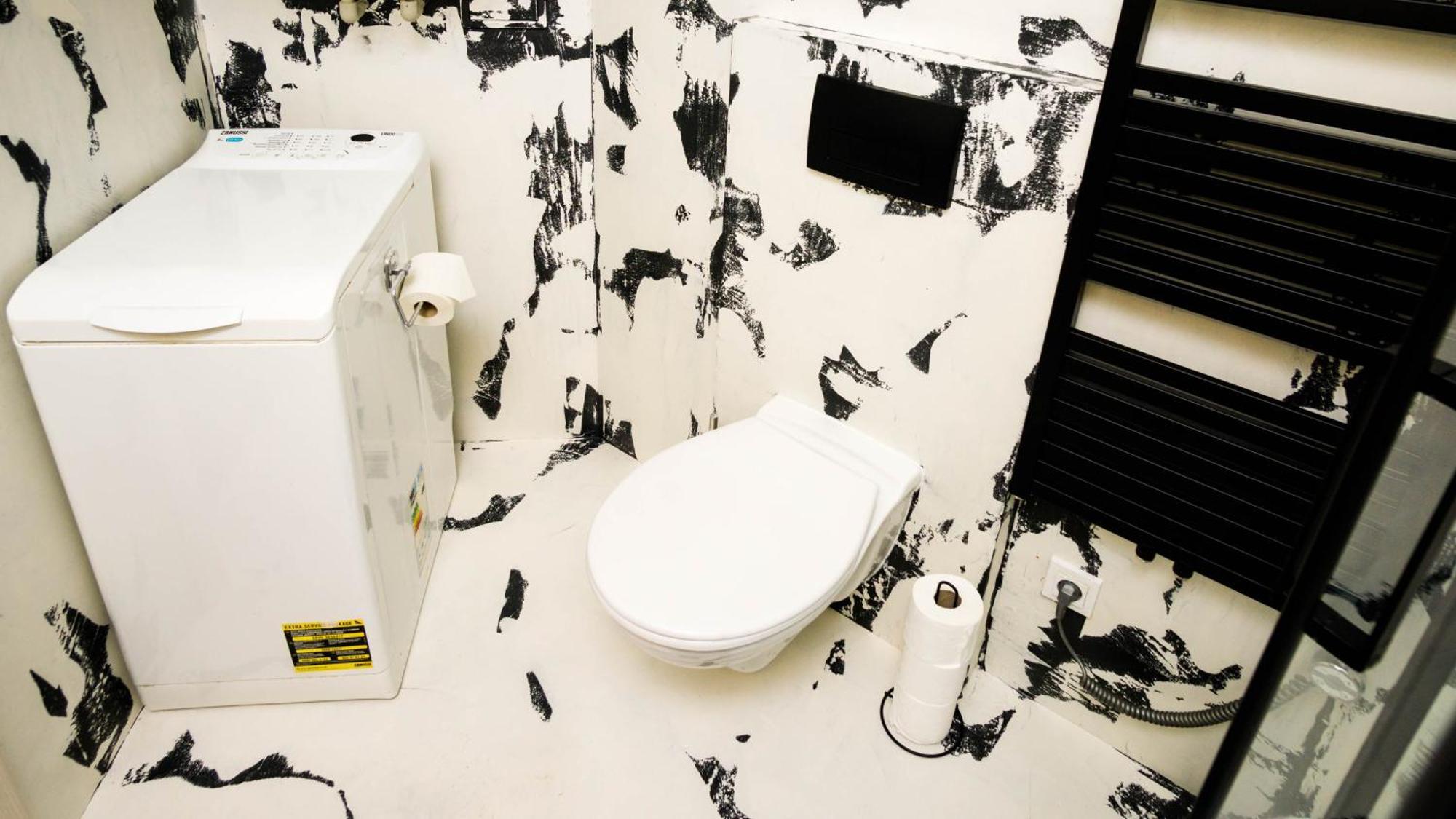 Black & White Apartment Prague By Wenceslas Square And Muzeum Εξωτερικό φωτογραφία